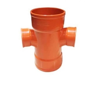 PVC SANITARY – DOUBLE TEE REDUCER