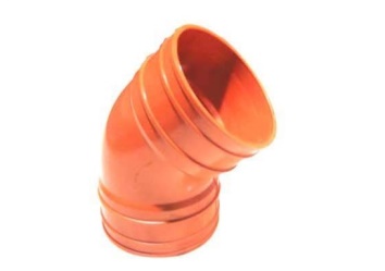 PVC SANITARY – ELBOW 45deg