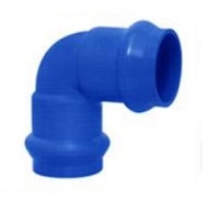 PRESSURIZED PVC Elbow 90° PO x PO